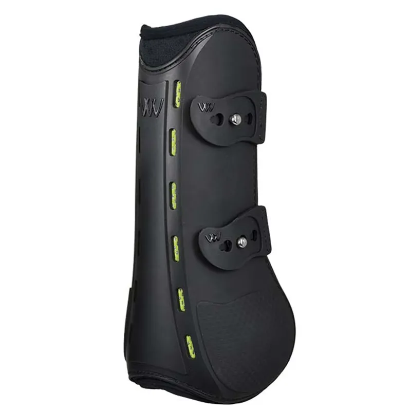 Woof Wear Vision Tendon Boots - Black/Lime